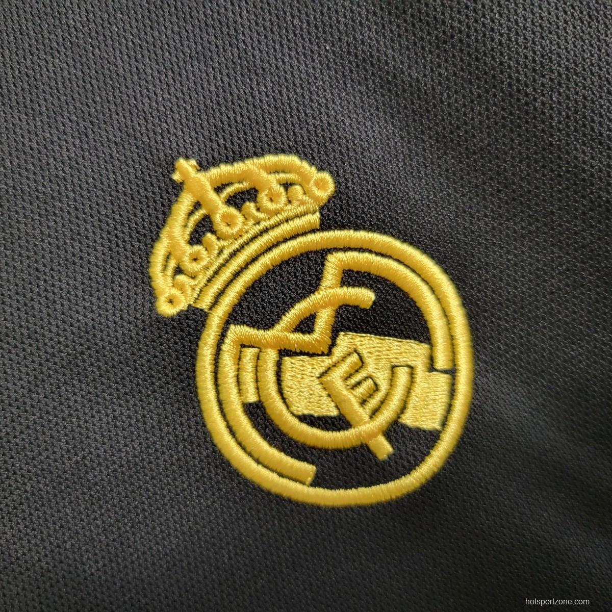 23/24 Real Madrid Black Third Long Sleeve Jersey