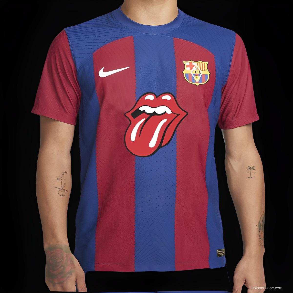 23/24 Barcelona Home Rolling Stones Special Jersey