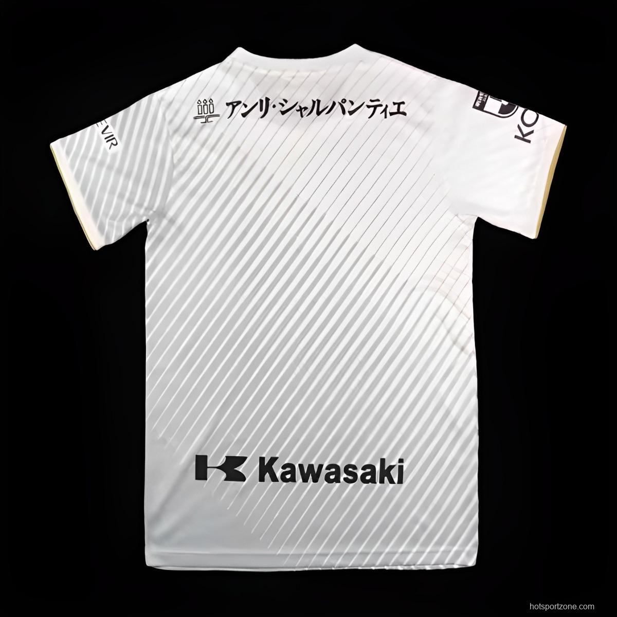 23/24 Vissel Kobe Away White Jersey