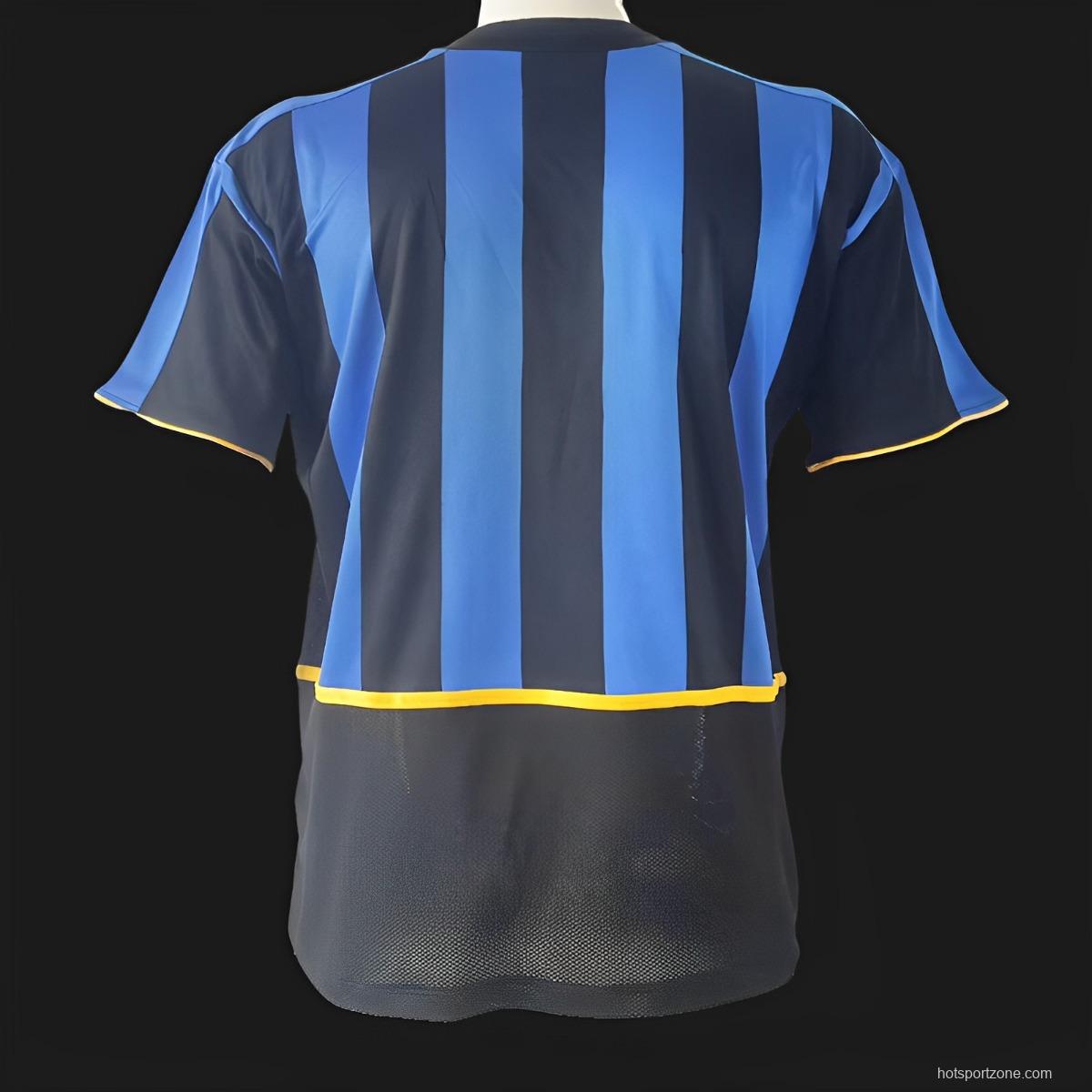 Retro 02/04 Inter Milan Home Jersey