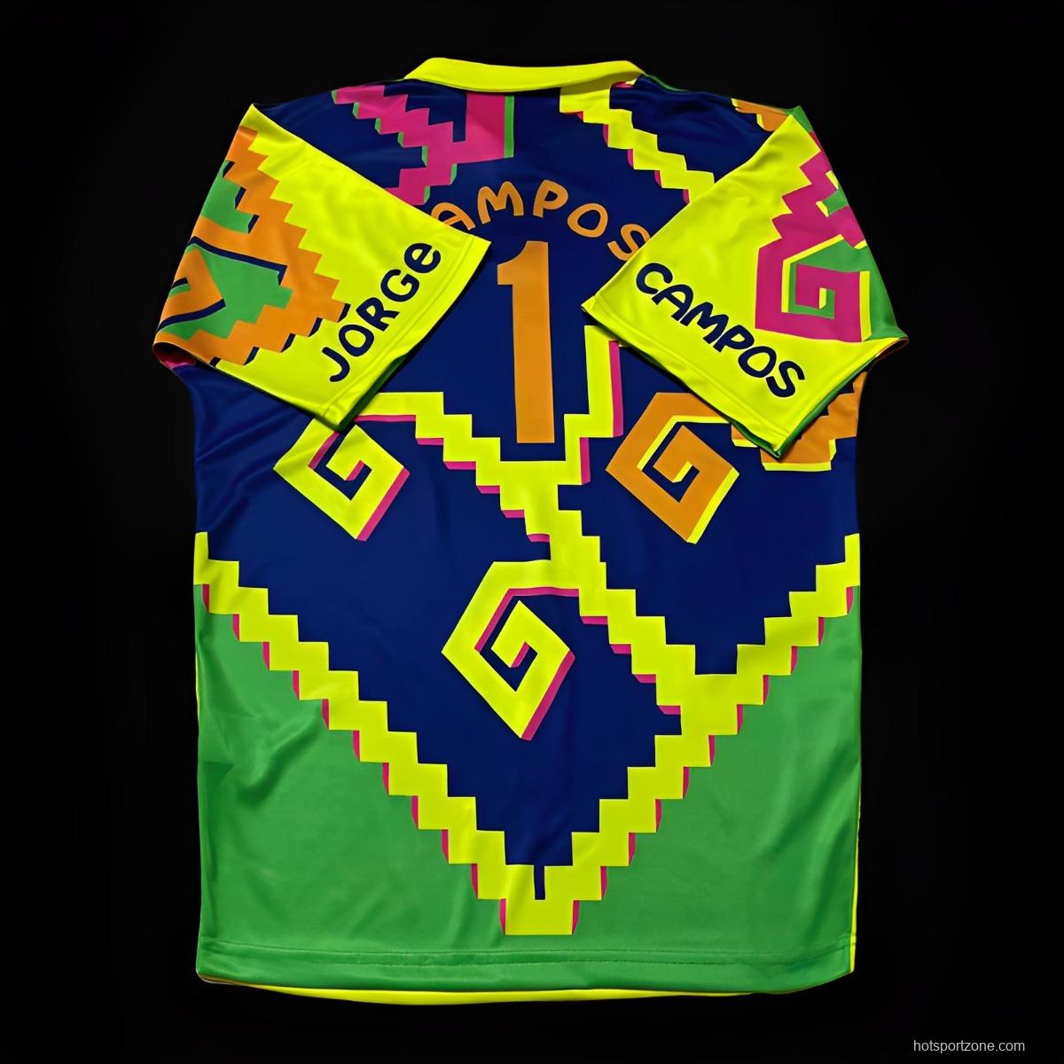 Retro 1995 Mexico Goalkeeper Jersey