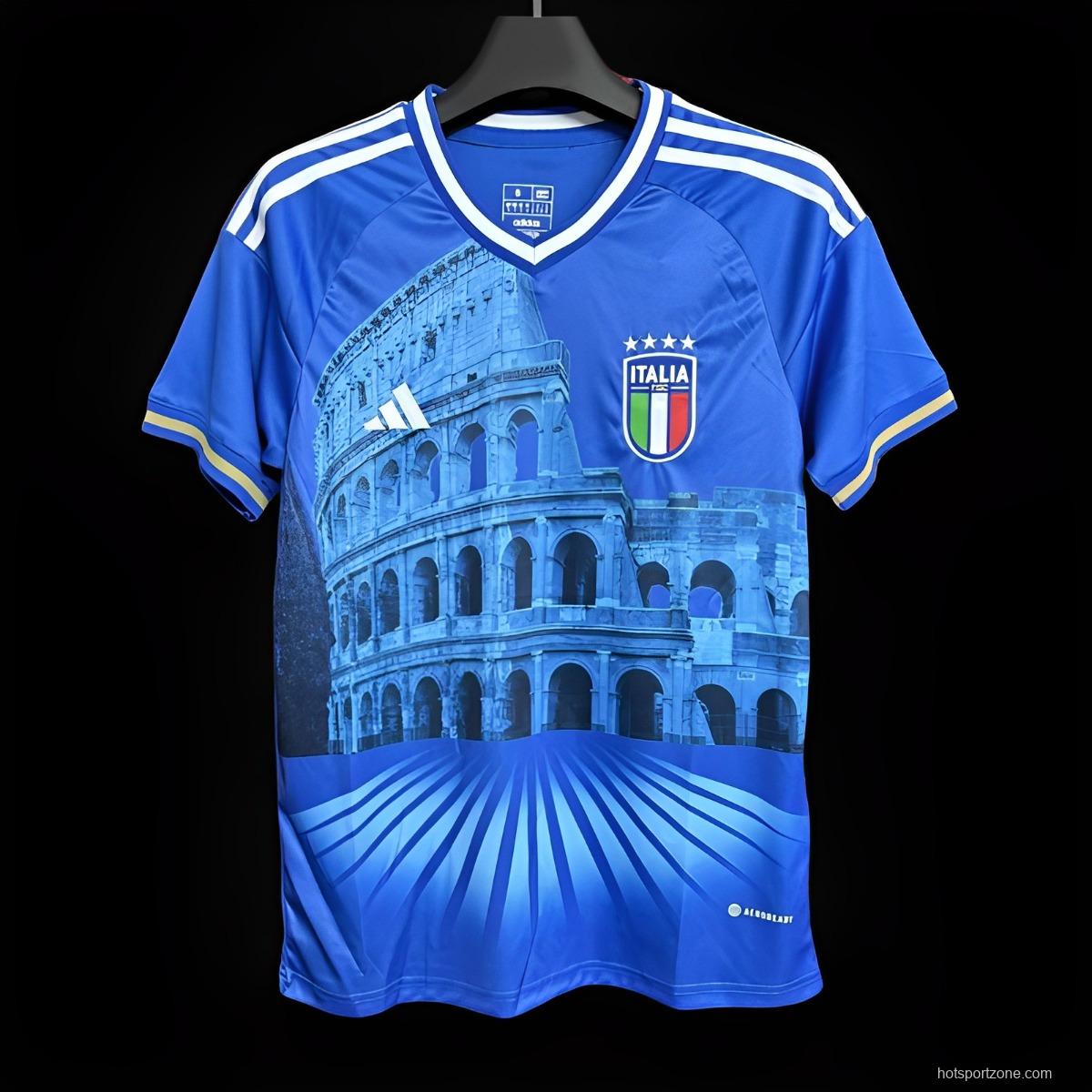 2023 Italy Blue City Edition Special Jersey