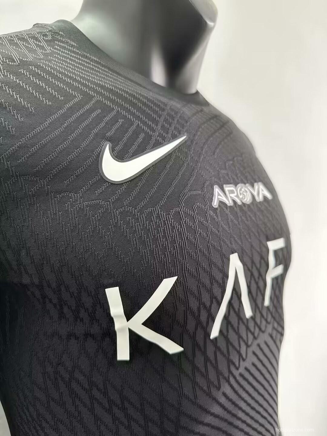 Player Version 23/24 AL NASSR Black Goalkeeper Jersey