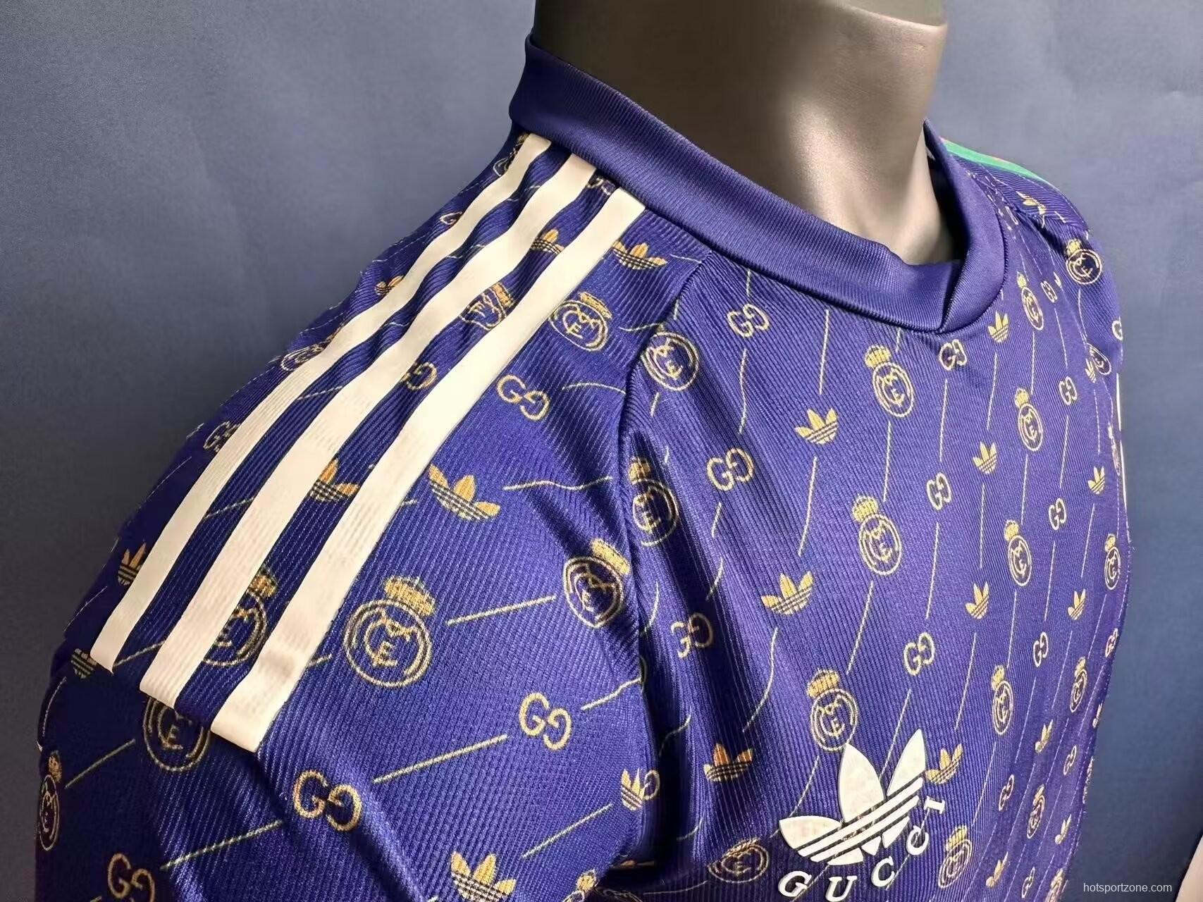 Player Version 24/25 Real Madrid x GUCCI Purple Special Jersey