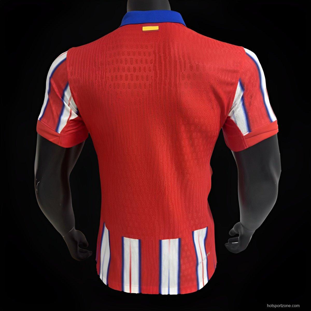 Player Version 24/25 Atletico Madrid Home Jersey