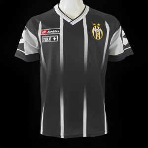 Retro 00/01 Juventus Lotto Black Training Jersey