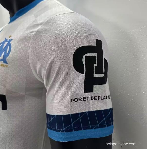 Player Version 24/25 Olympique Marseille X Team BDS Puma Esports White Jersey