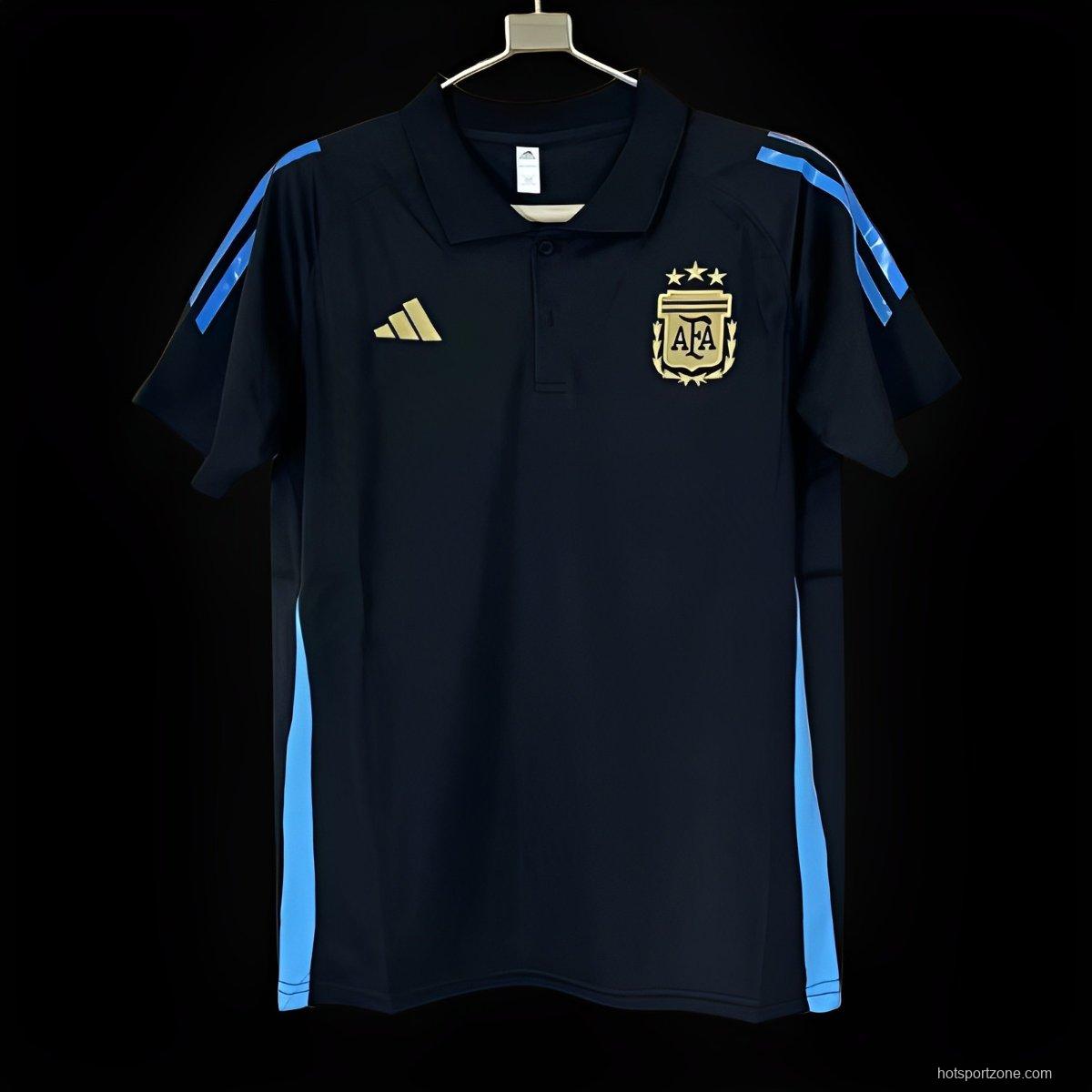 2024 Argentina Navy POLO Jersey