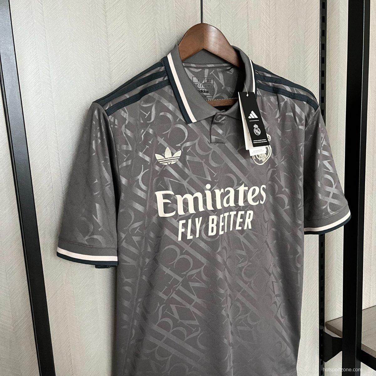 24/25 Real Madrid Third Black Jersey