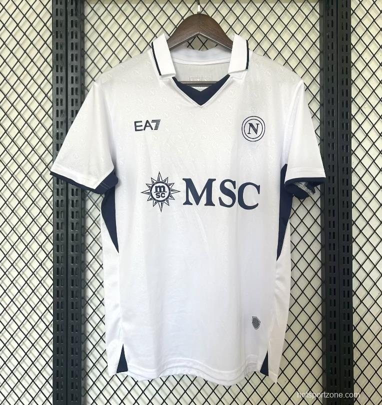 24/25 SS Napoli Away White Jersey