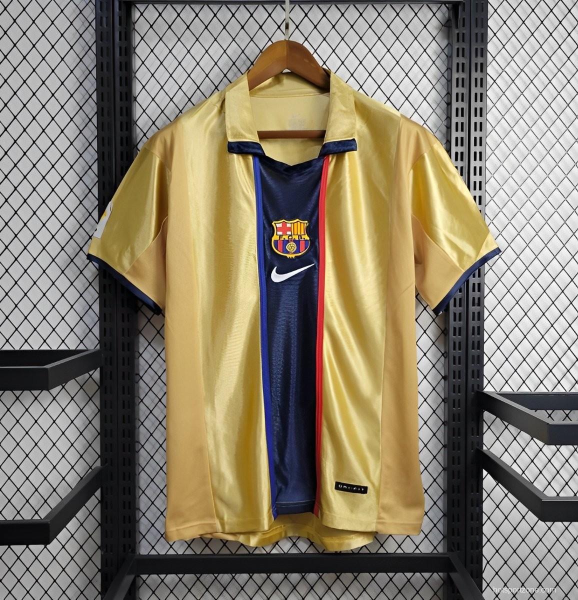 Retro 01/02 Barcelona Away Jersey