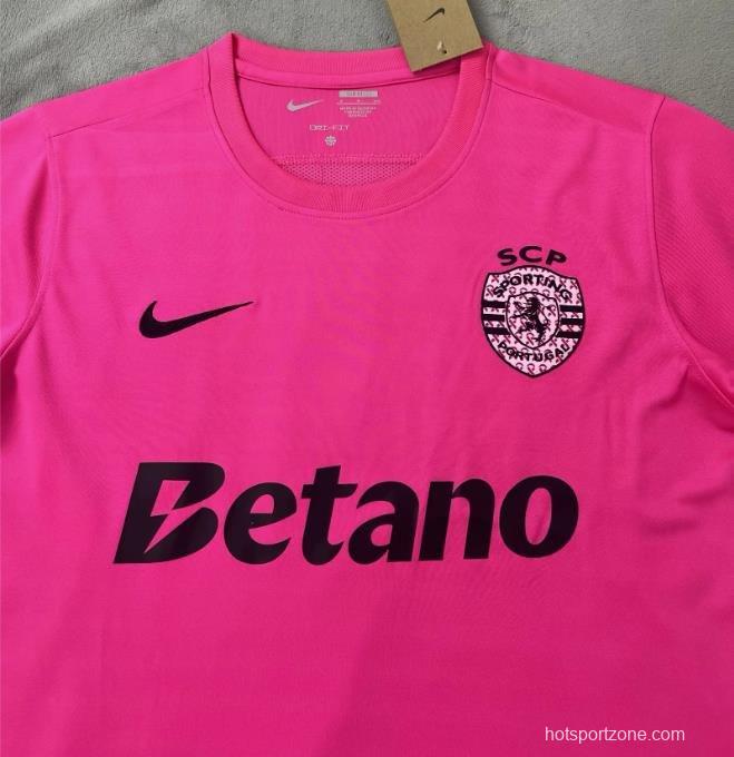 24/25 Sporting Lisbon Pink Jersey