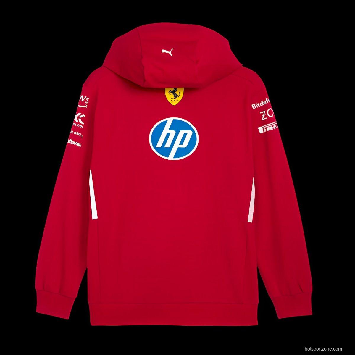 2025 F1 Ferrari Sweatshirt With Hood