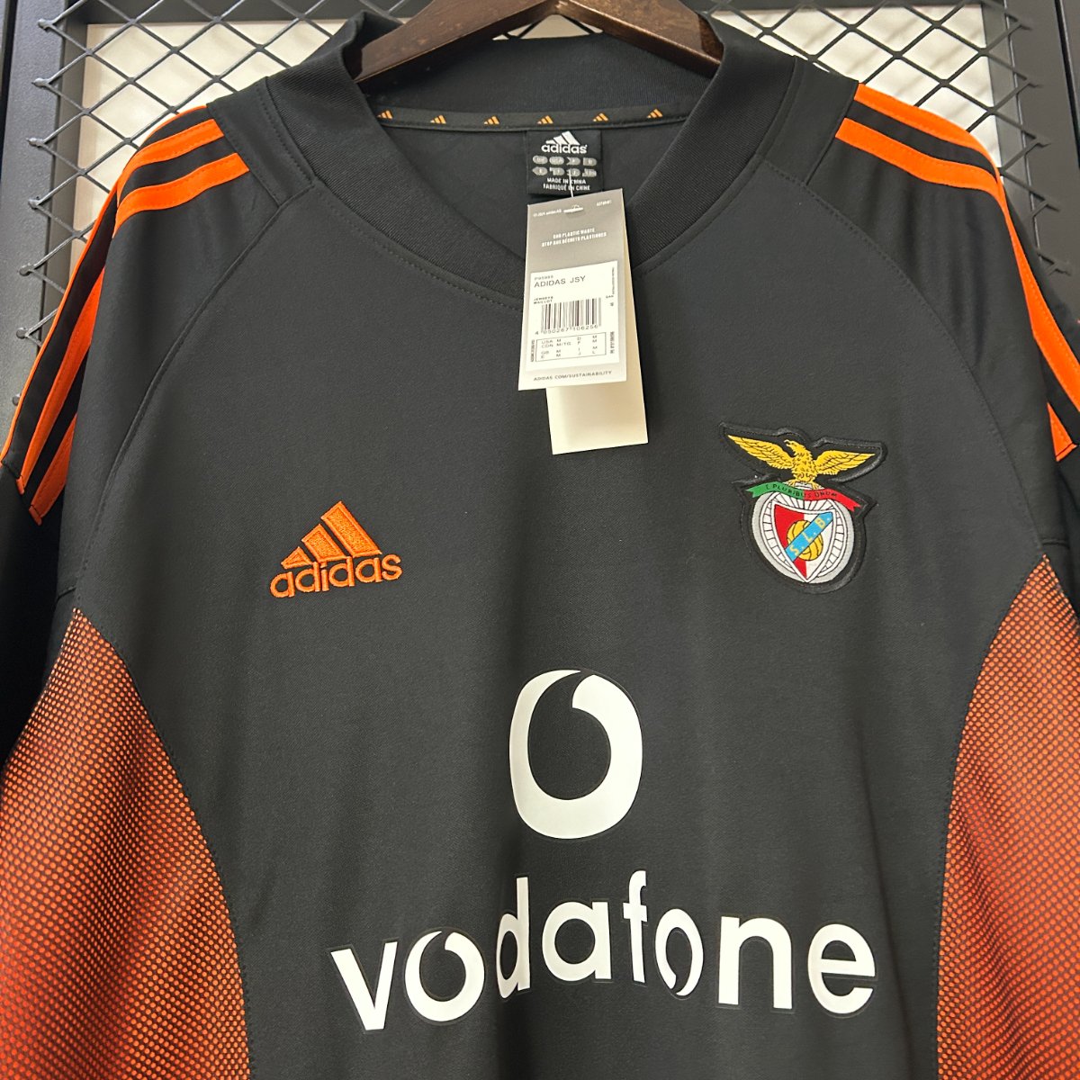 Retro 02/03 Benfica Away Black Jersey