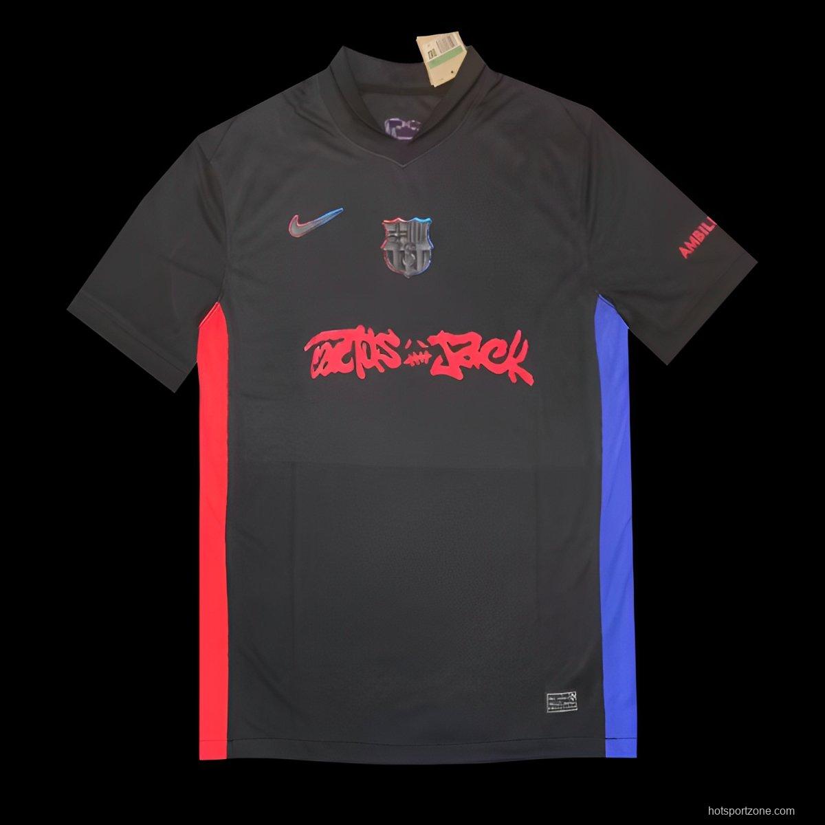 24/25 Barcelona x Travis Scott Away Jersey