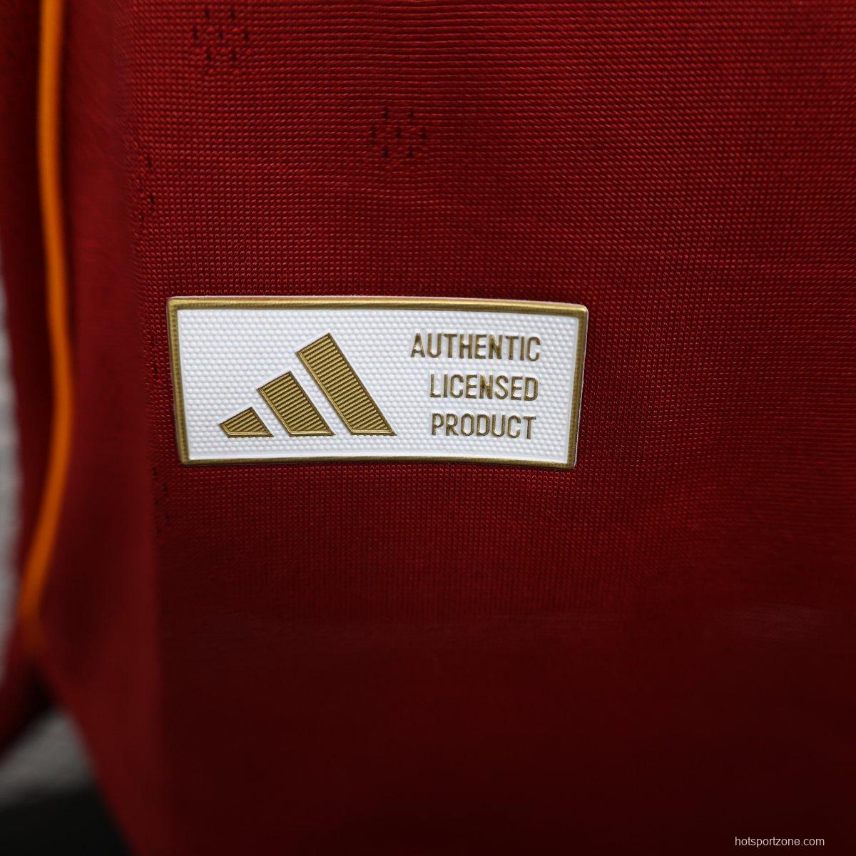 Player Version 25/26 Roma Home Jersey