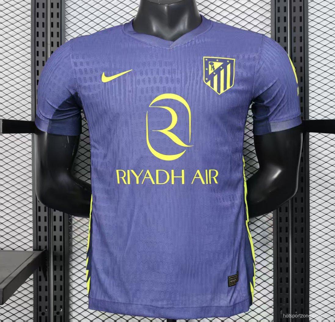 Player Version 25/26 Atletico Madrid Away Jersey