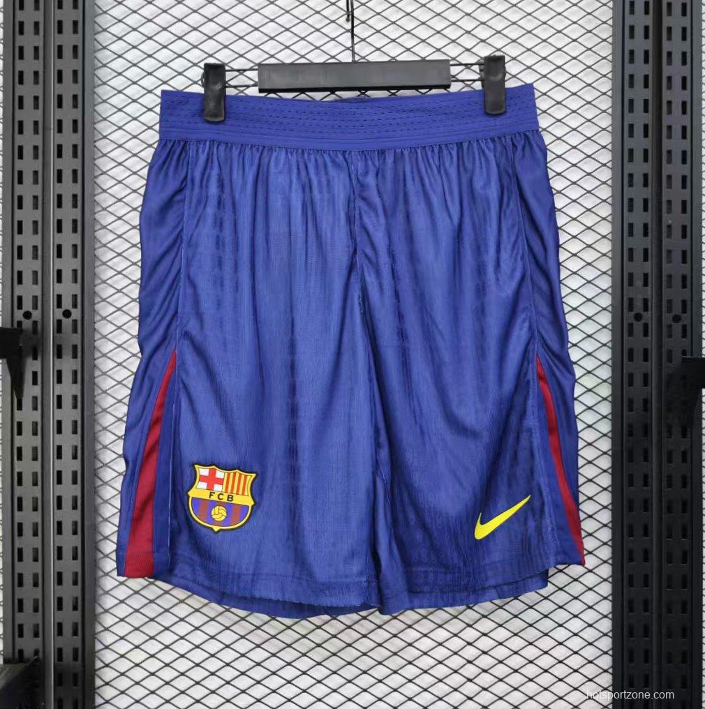 Player Version 25/26 Barcelona Home Shorts