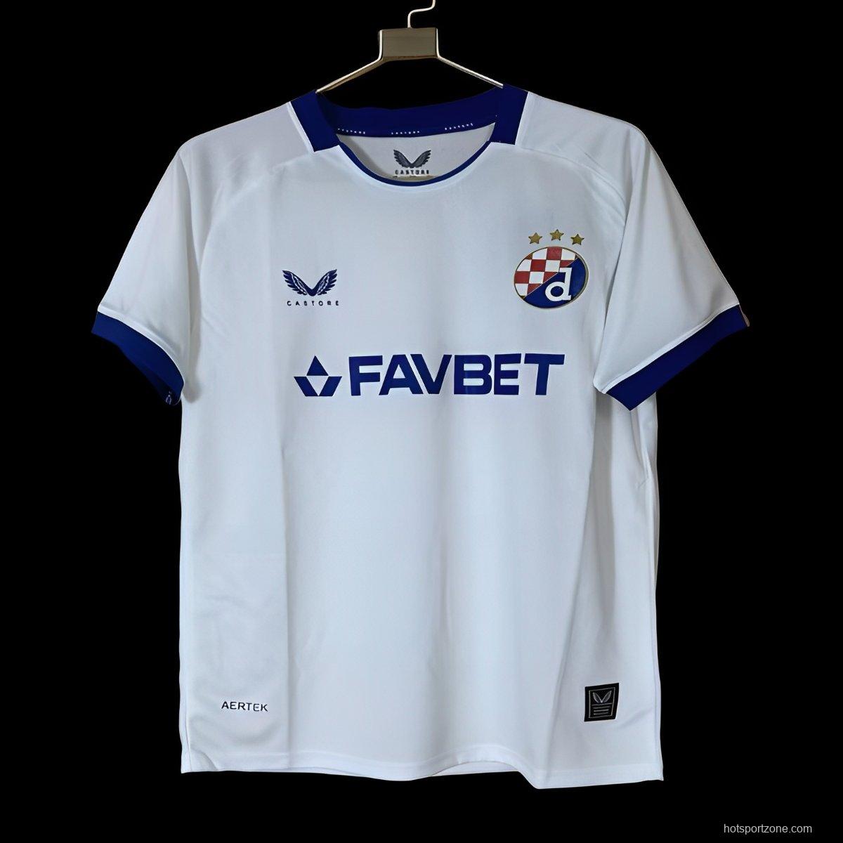25/26 Dinamo Zagreb Away White Jersey