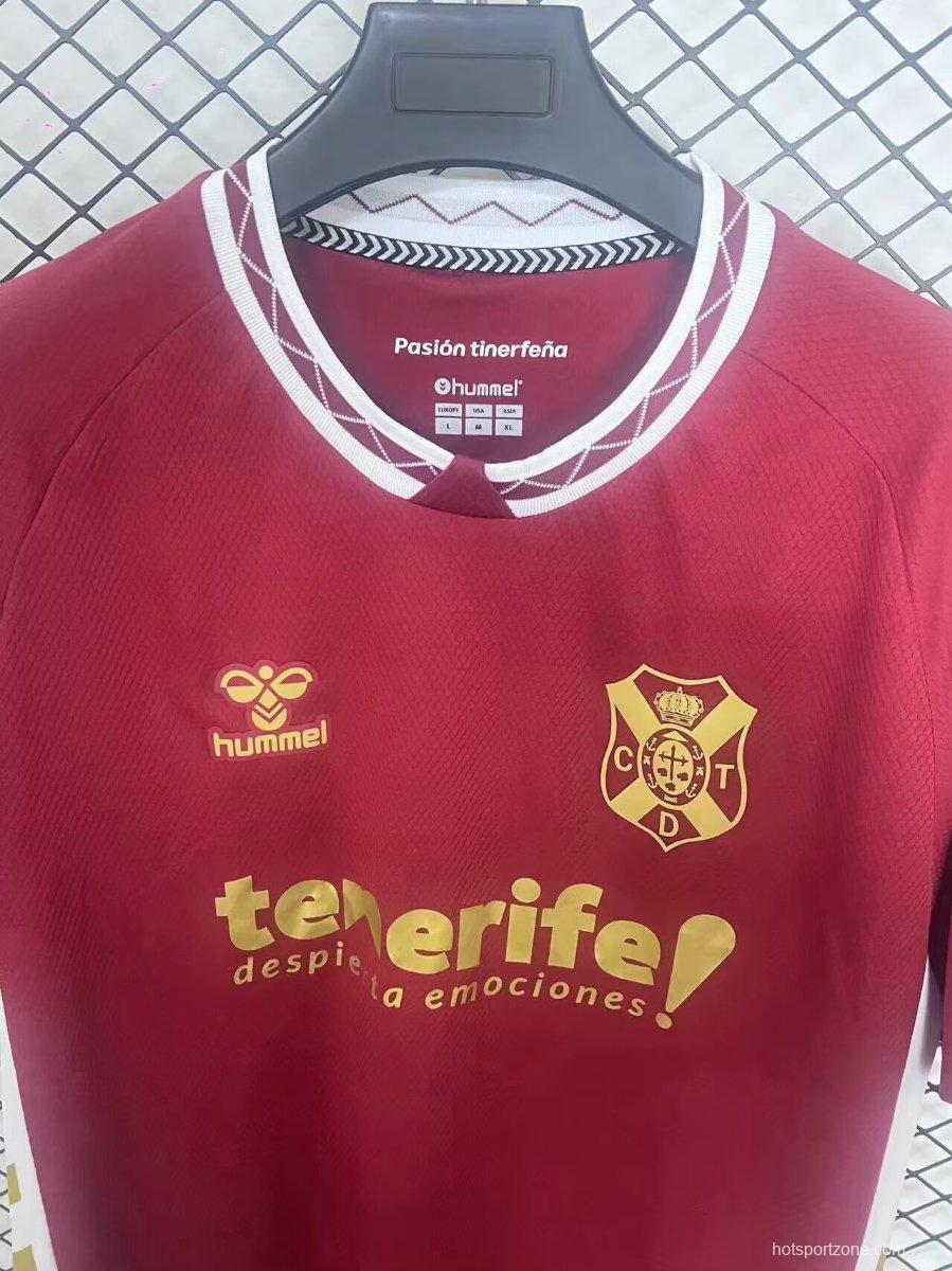 25/26 Tenerife Away Red Jersey
