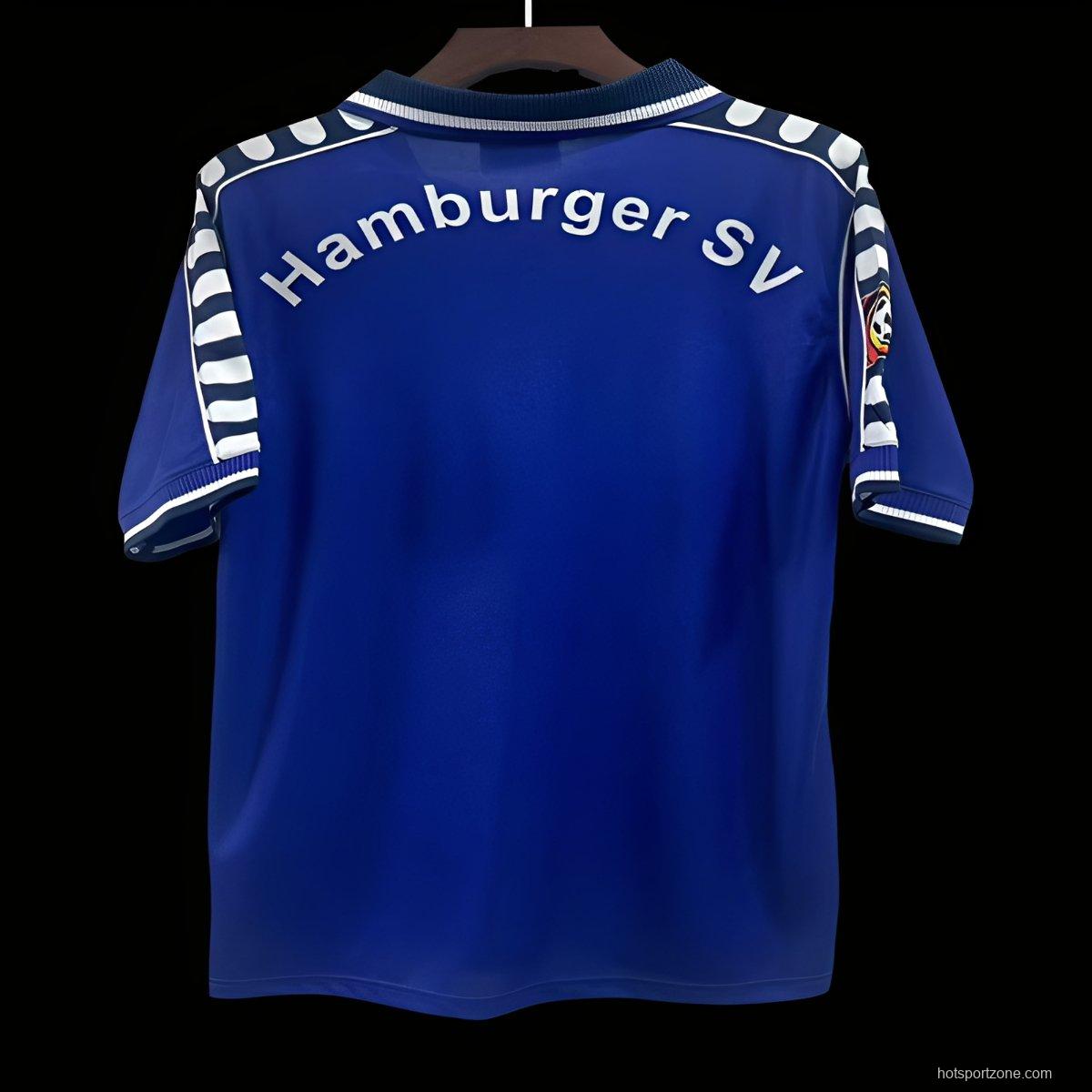 Retro 00/01 Hamburger SV Away Blue Jersey