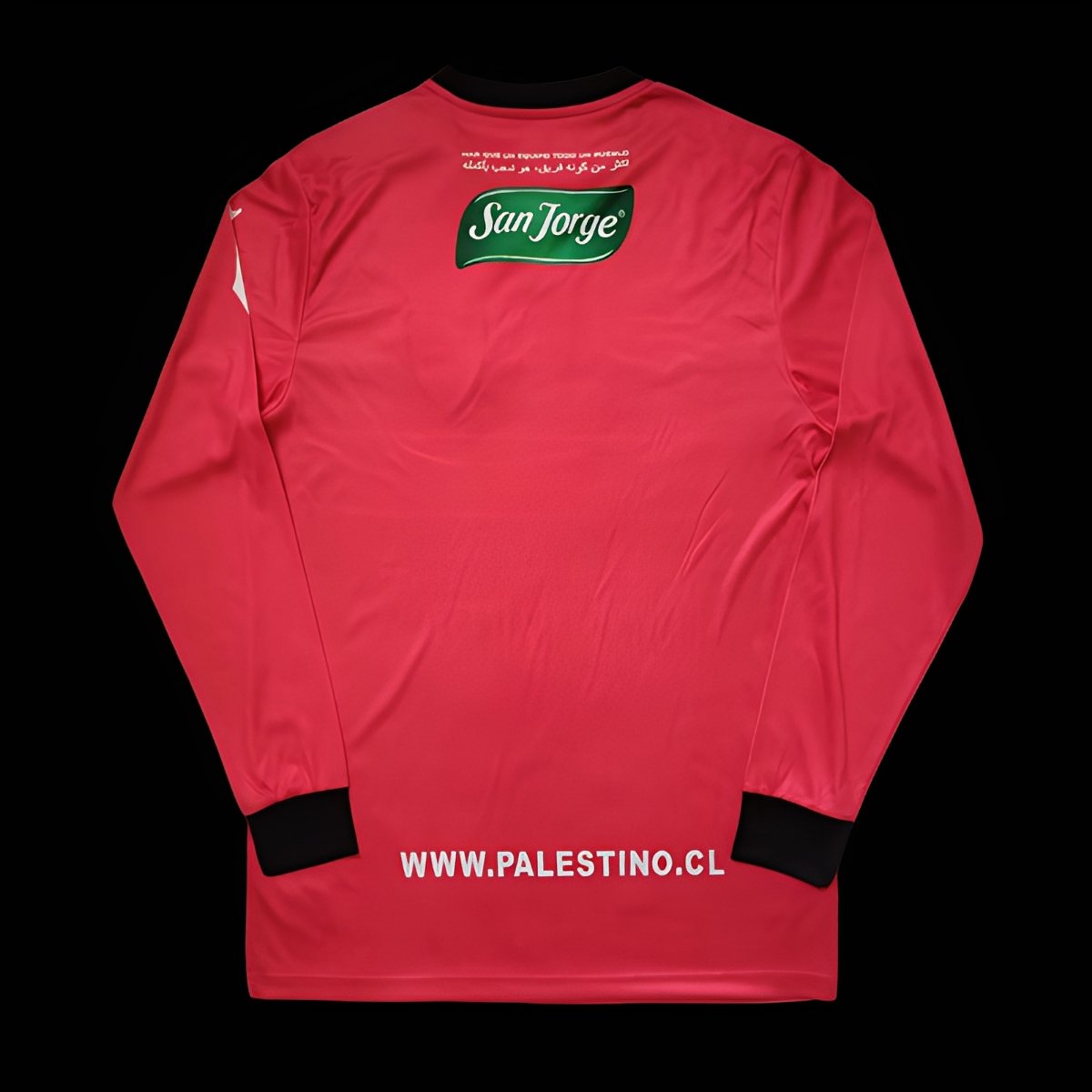 Retro 22/23 CD Palestino Long Sleeve RED Jersey