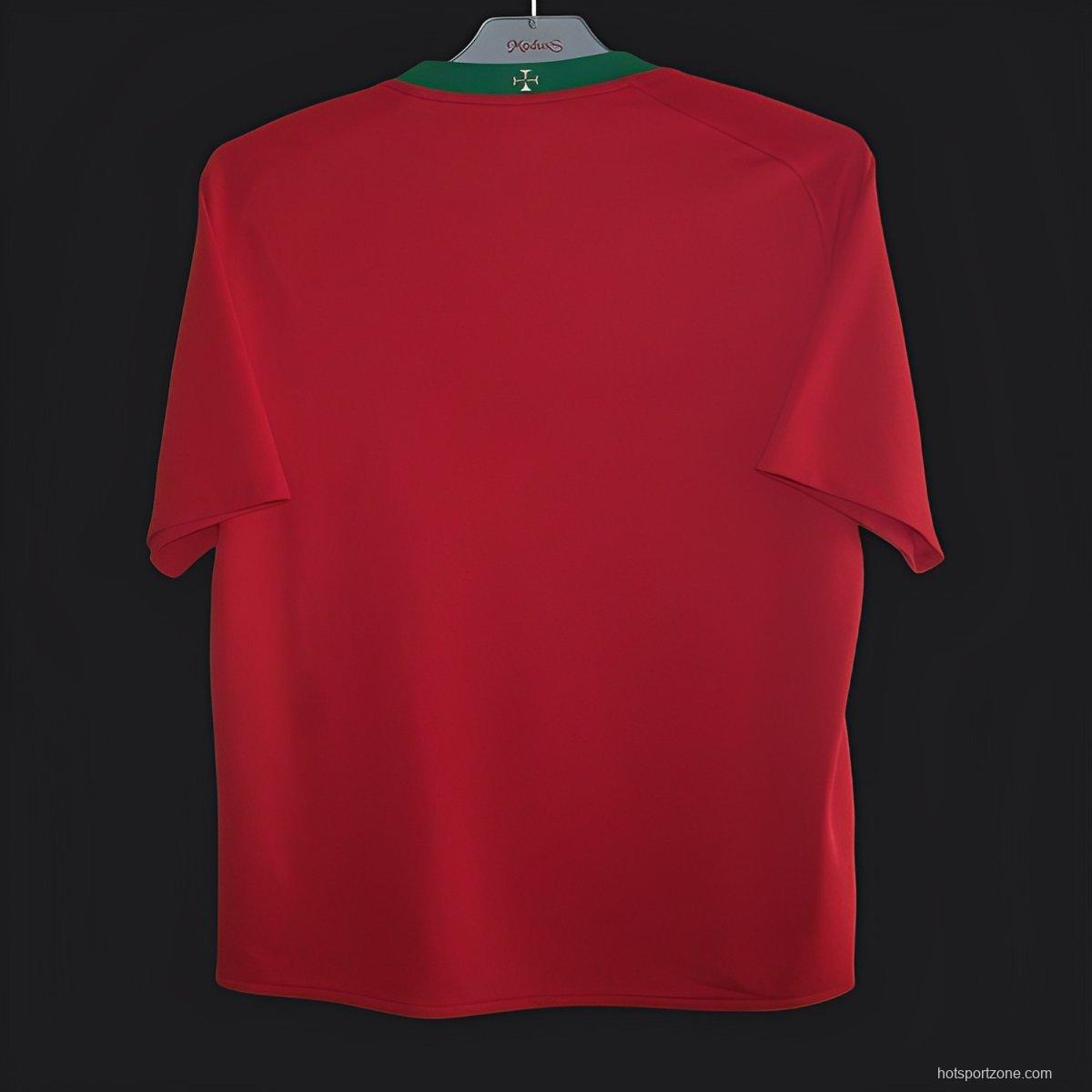 Retro 2008 Portugal Home Jersey