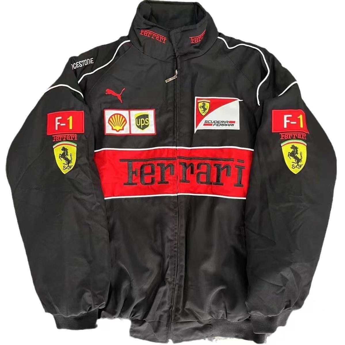 2025 New Adult F1 MOTO Jacket Ebroidered Cotton Padded F 1 Racing Jacket
