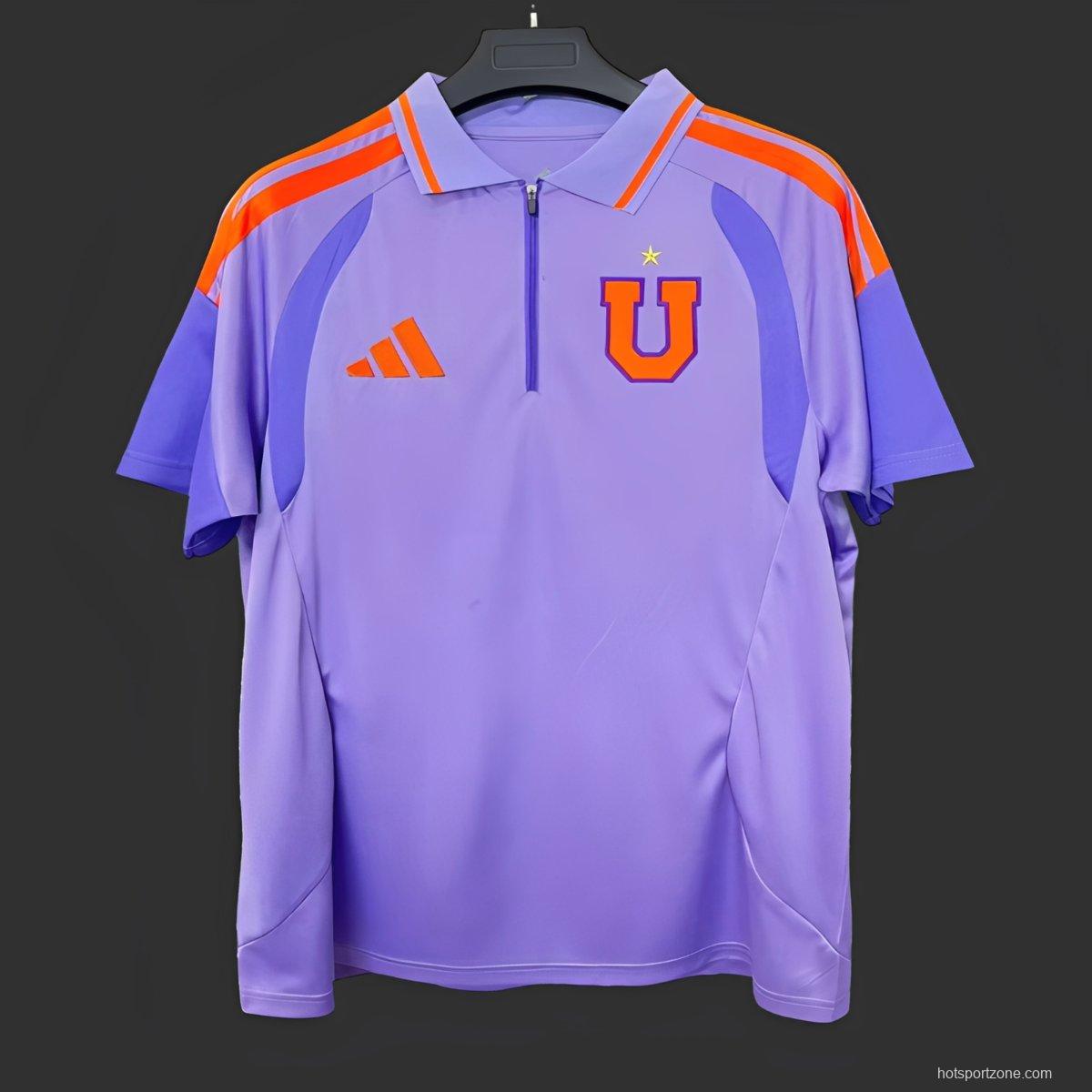 26/27 Club Universidad de Chile POLO Purple Jersey