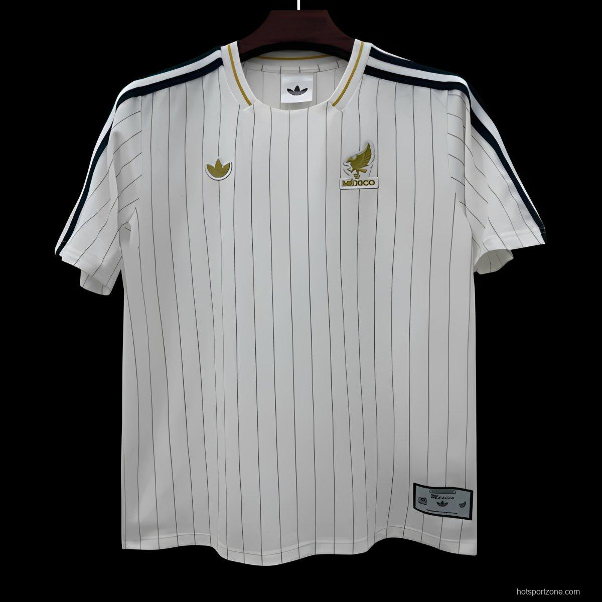 2026 Mexico Adidas Terrace Icons White Jersey