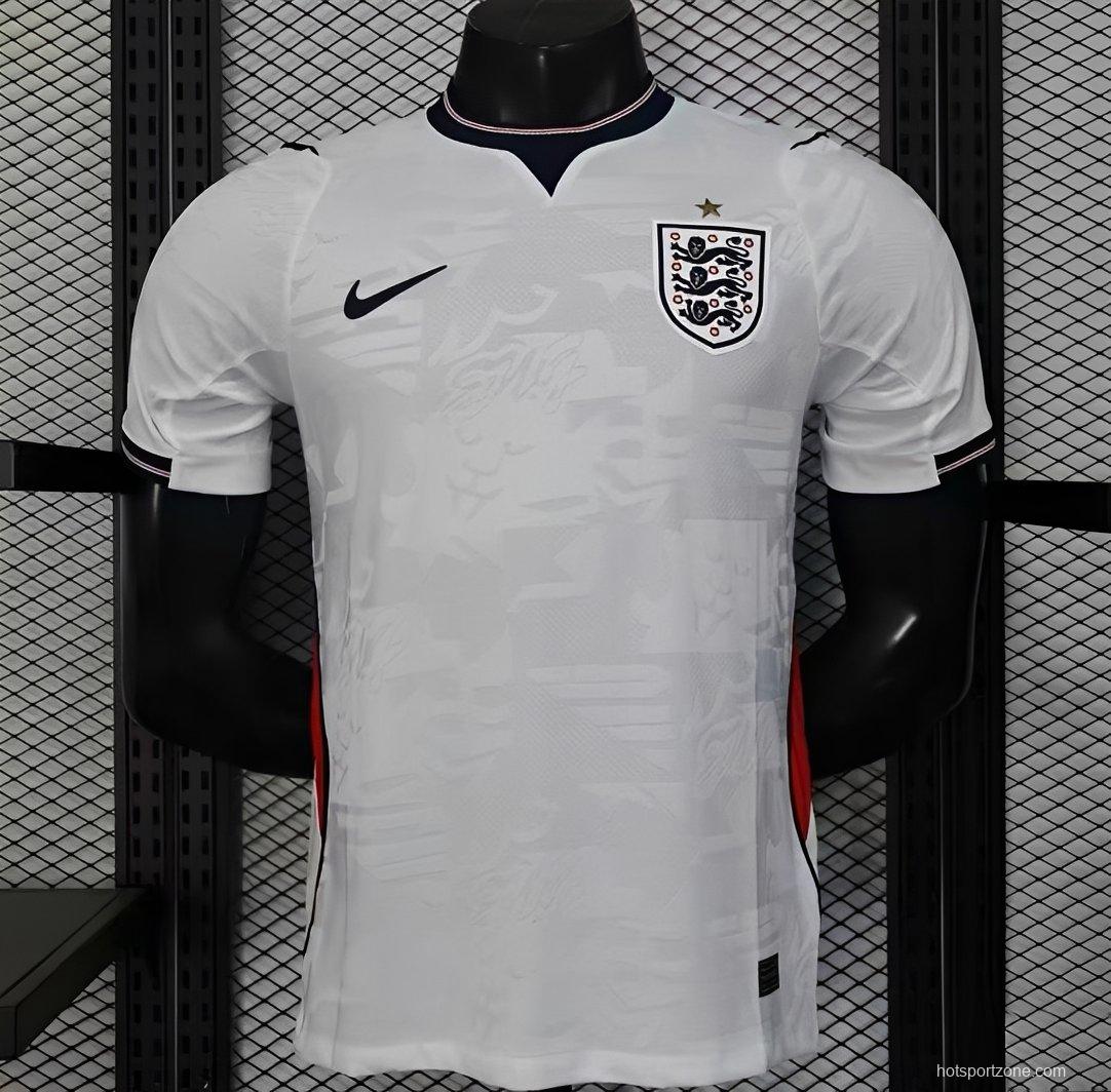 Player Version 2026 England Home Jersey