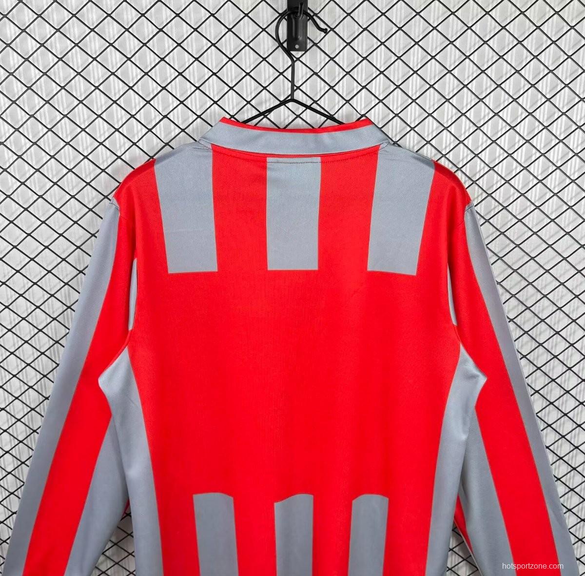 Retro 1995/96 US Cremonese Home Long Sleeve Jersey