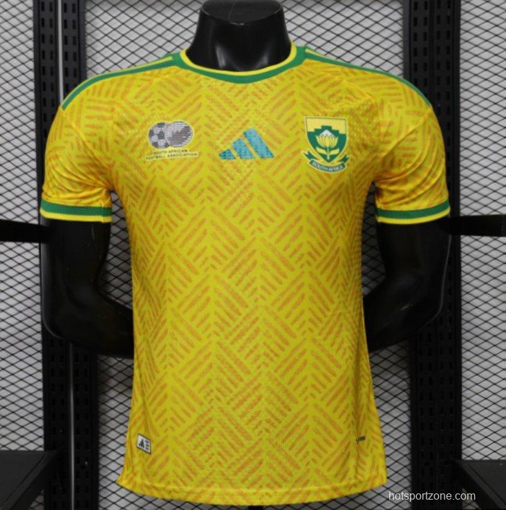 Player Version 26/27 South Africa Yellow & Green  Home Jersey (Adidas)