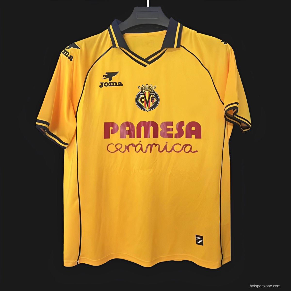 26/27 Villarreal Remake Vintage home Jersey