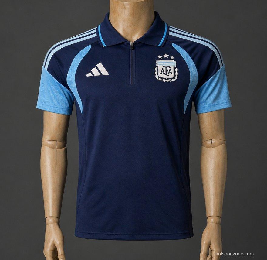 2026 Argentina Navy POLO Jersey