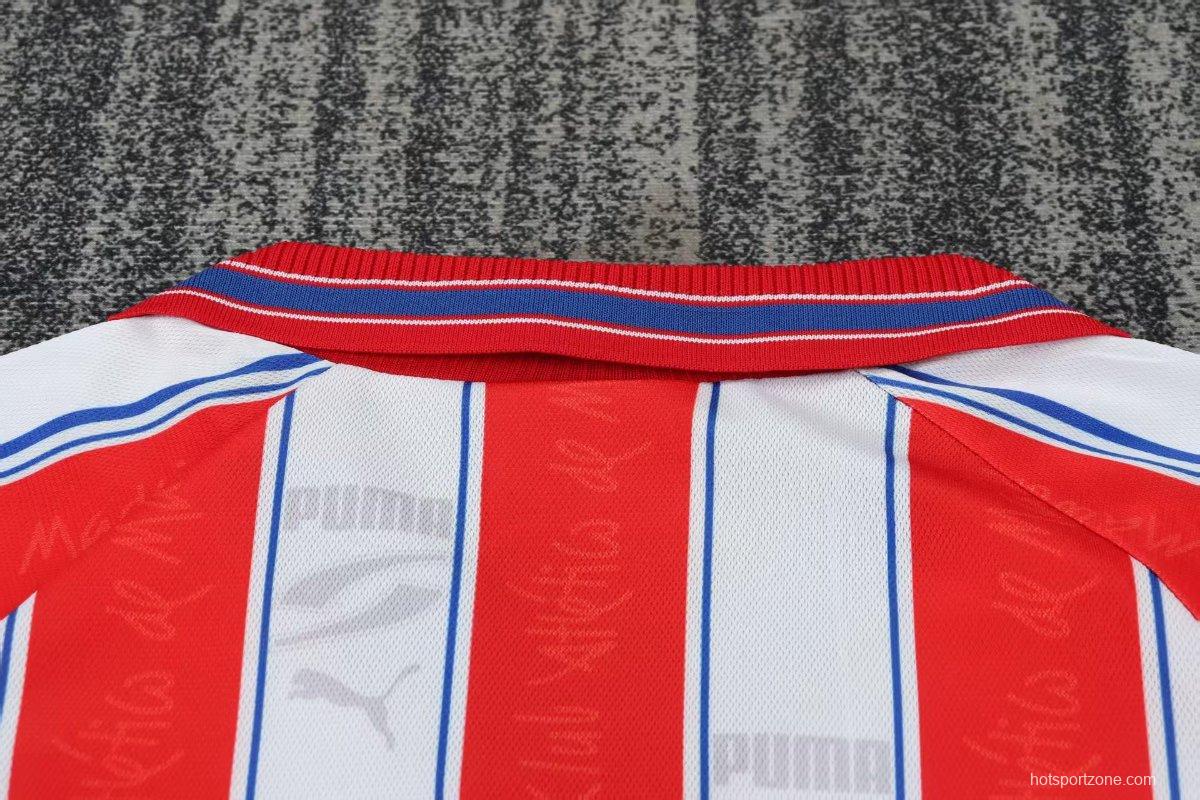 Retro 96/97 Kids Atletico Madrid Home Jersey