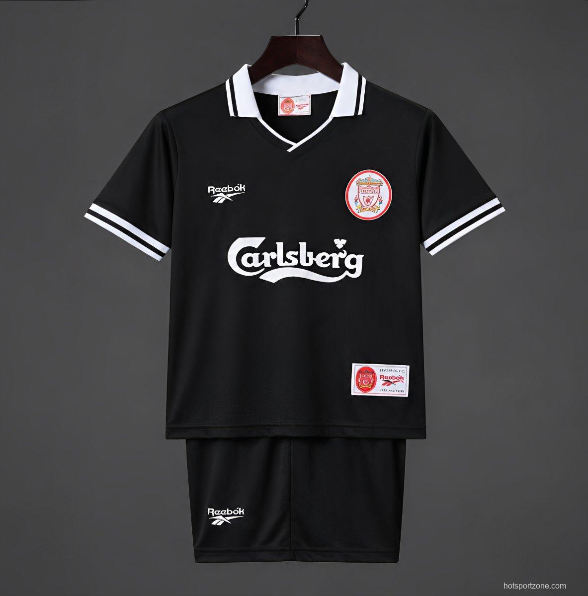 Retro 96/97 Kids Liverpool Third Jersey