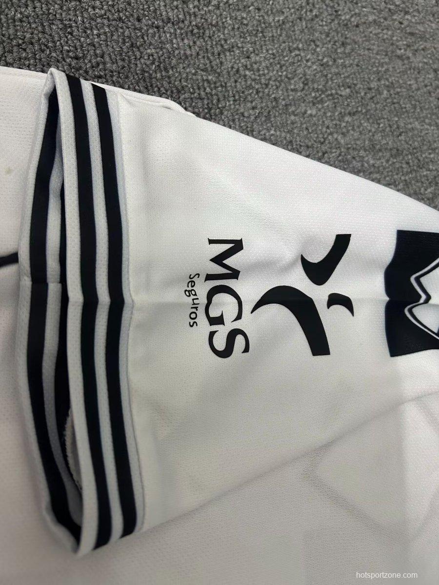 25/26 Errea CD Castellón Vintage Black White Home Jersey