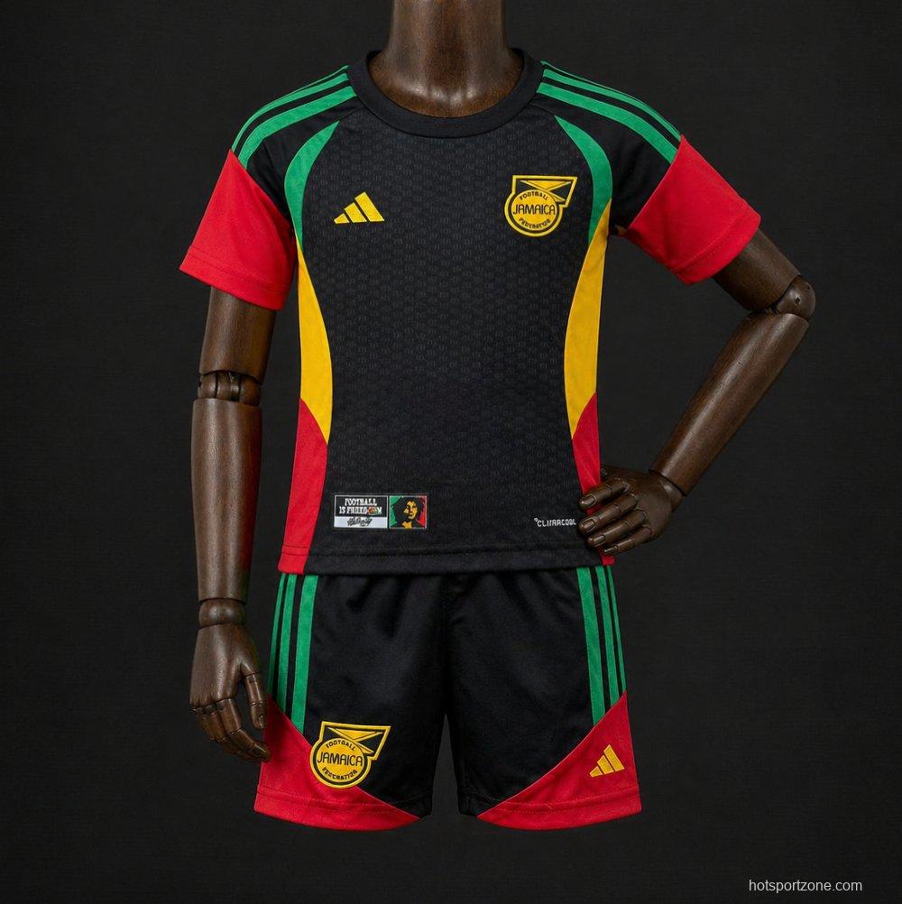2026 Kids Jamaica 26 x Bob Marley Away Pre Match Jersey