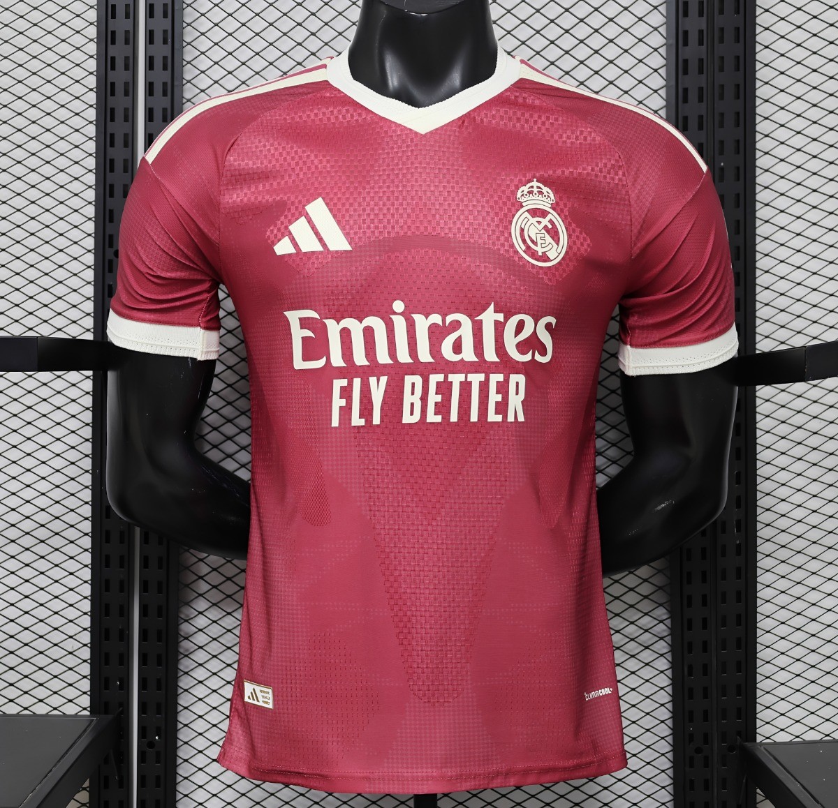 Player Version 26/27 Real Madrid Third Burgundy Red Jersey