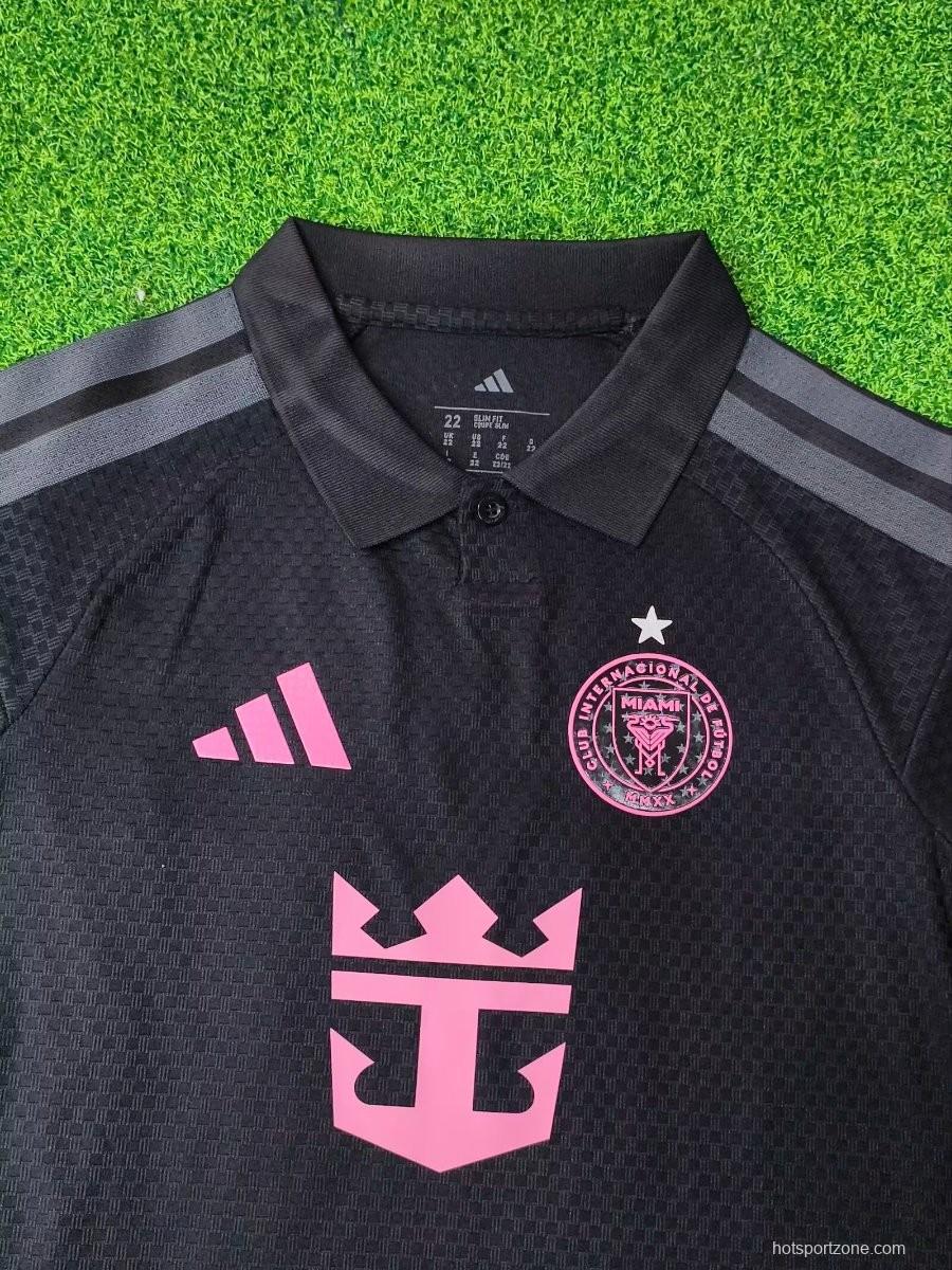 Player Version 26/27 Kids Inter Miami Away Black Jersey