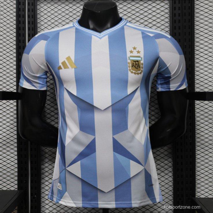 Player Version 2026 Argentina Home Special Edition Sky Blue & White Jersey