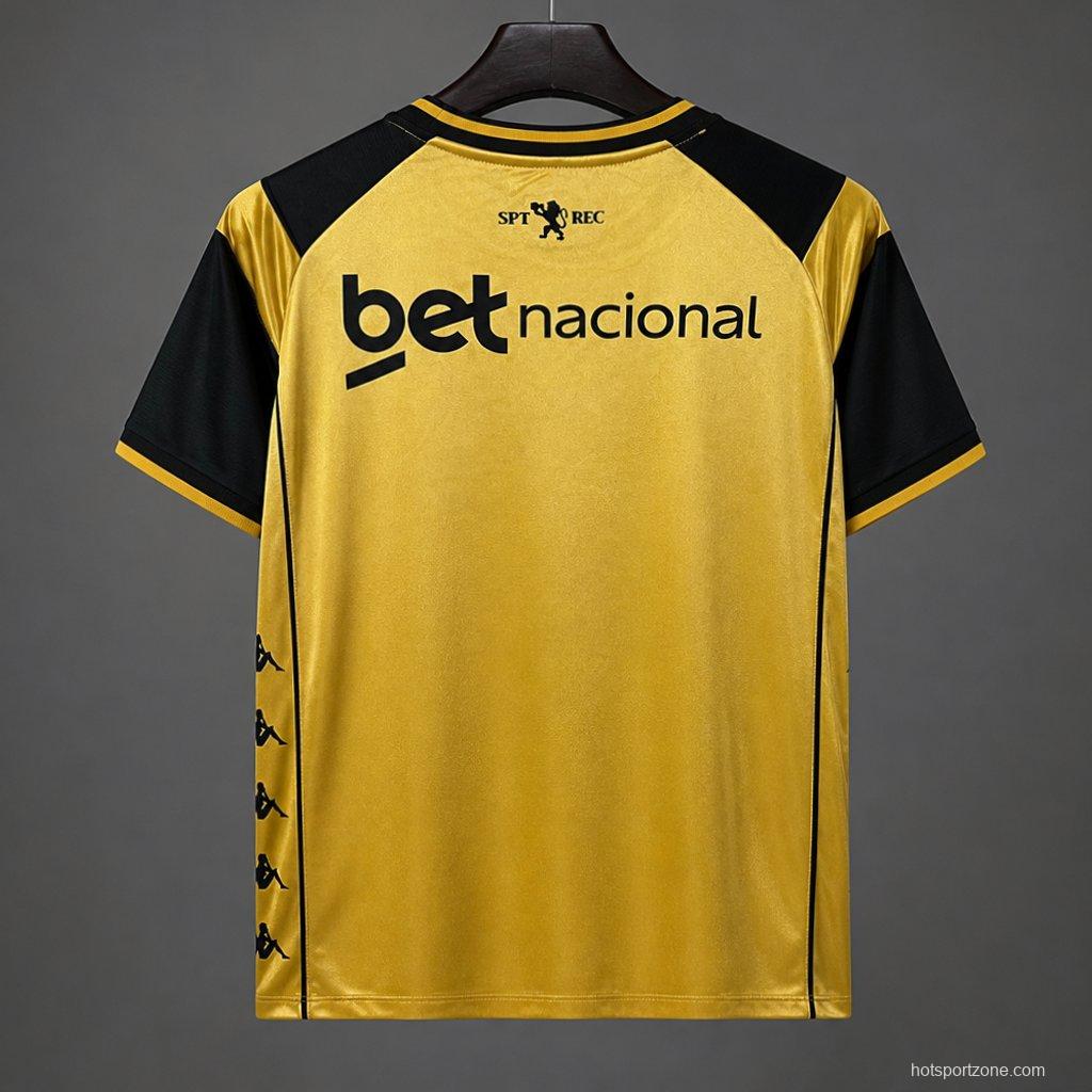 26/27 Sport Recife Away Metallic Gold Jersey
