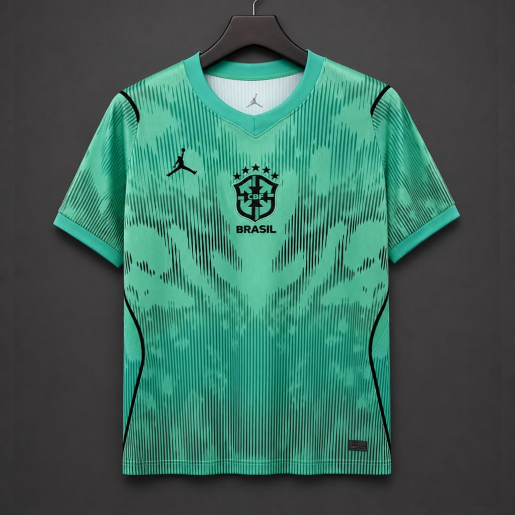 2026 Brazil World Cup Goalkeeper Green/Black Jordan Jersey