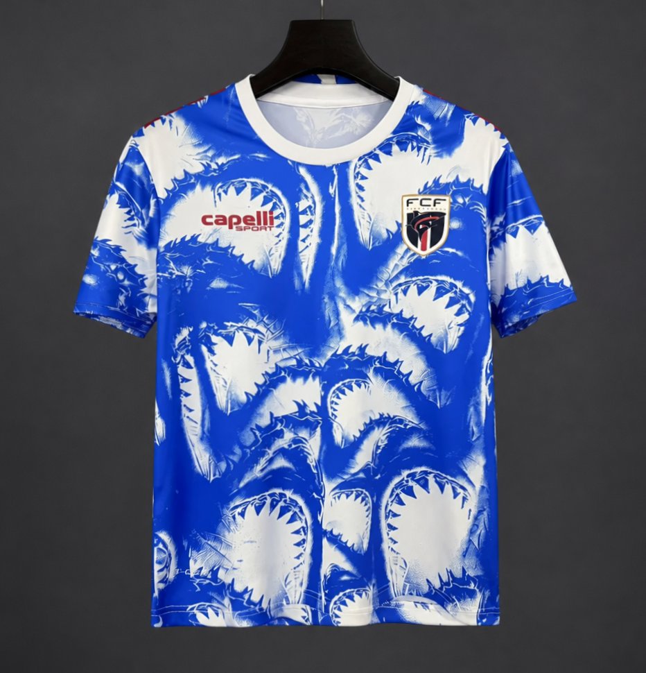 2026 World Cup Pre-Match Training Blue/White Jersey