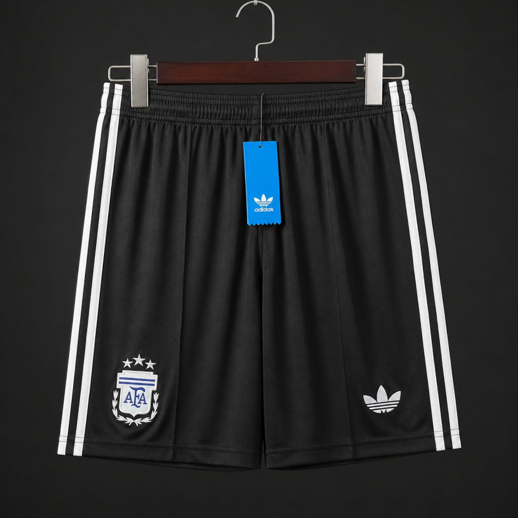 2026 Argentina Black Shorts