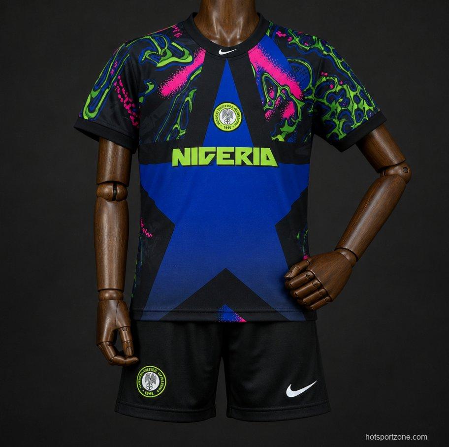 2026 Kids Nigeria Goalkeeper Jersey
