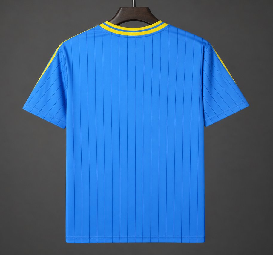 2026 Adidas Originals Colombia Terrace Icons Blue Jersey