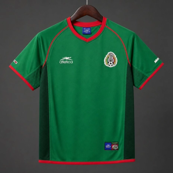Retro 2002 Mexico Home Jersey
