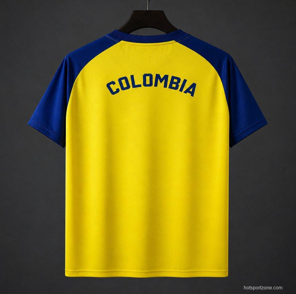 2026 Colombia Yellow Pre-Match Jersey -
